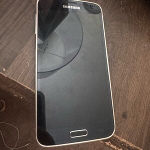 Samsung Smartphone with Black Display